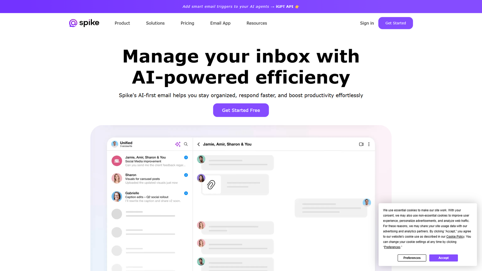 Spike — интерфейс нейросети Spike — интерфейс нейросети