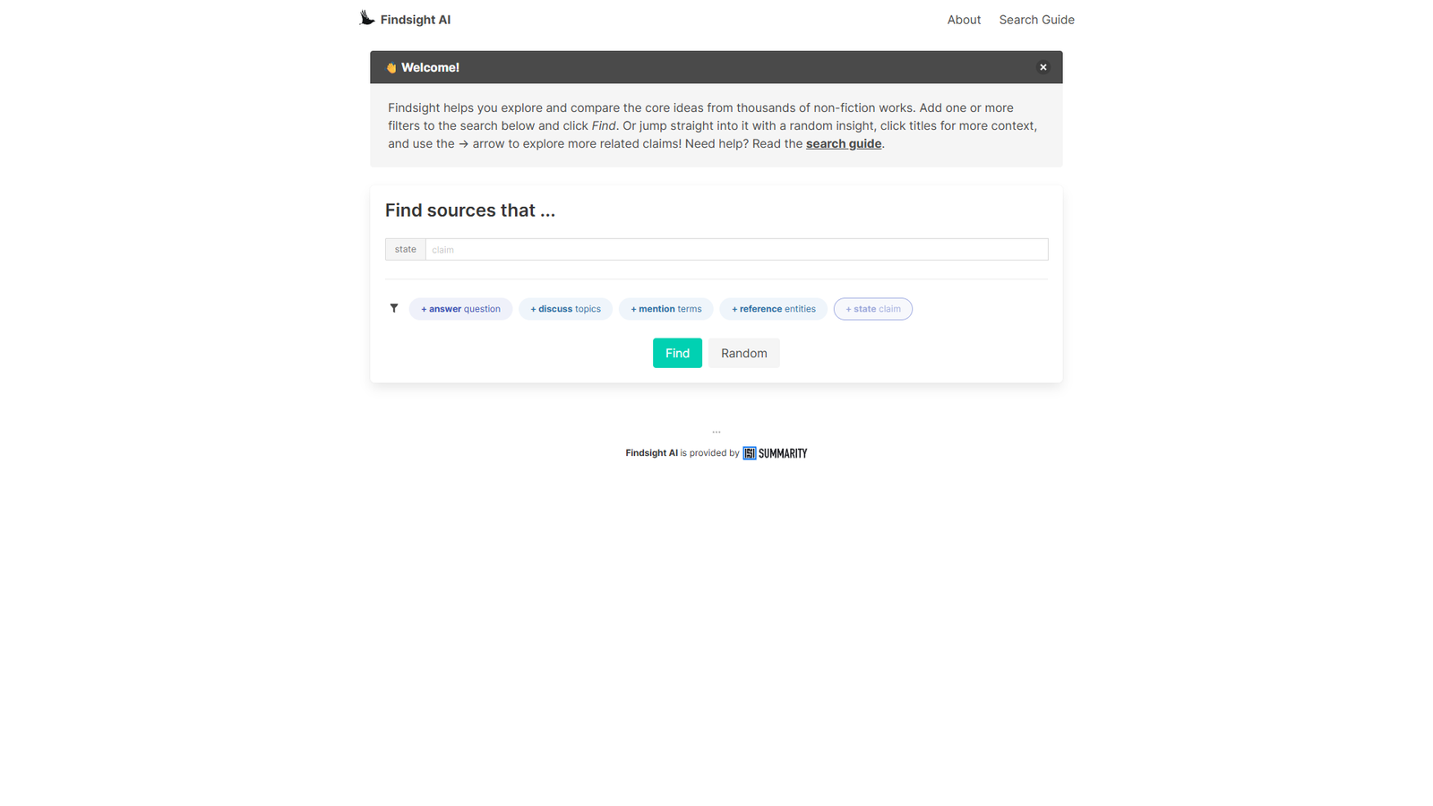 Findsight AI — интерфейс нейросети Findsight AI — интерфейс нейросети