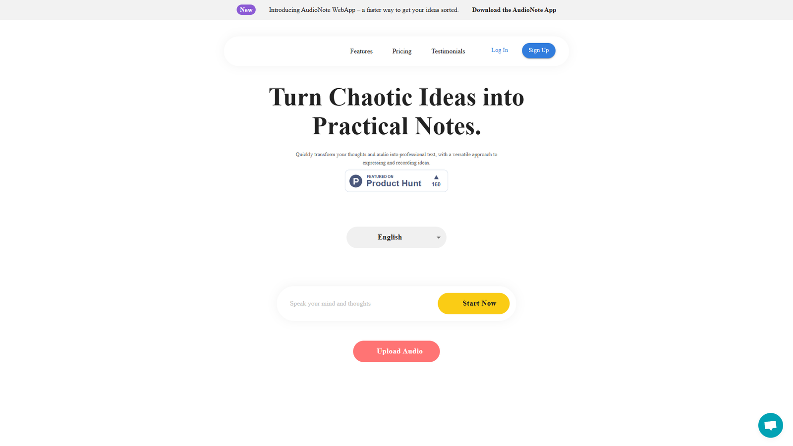 Audio Note — интерфейс нейросети Audio Note — интерфейс нейросети