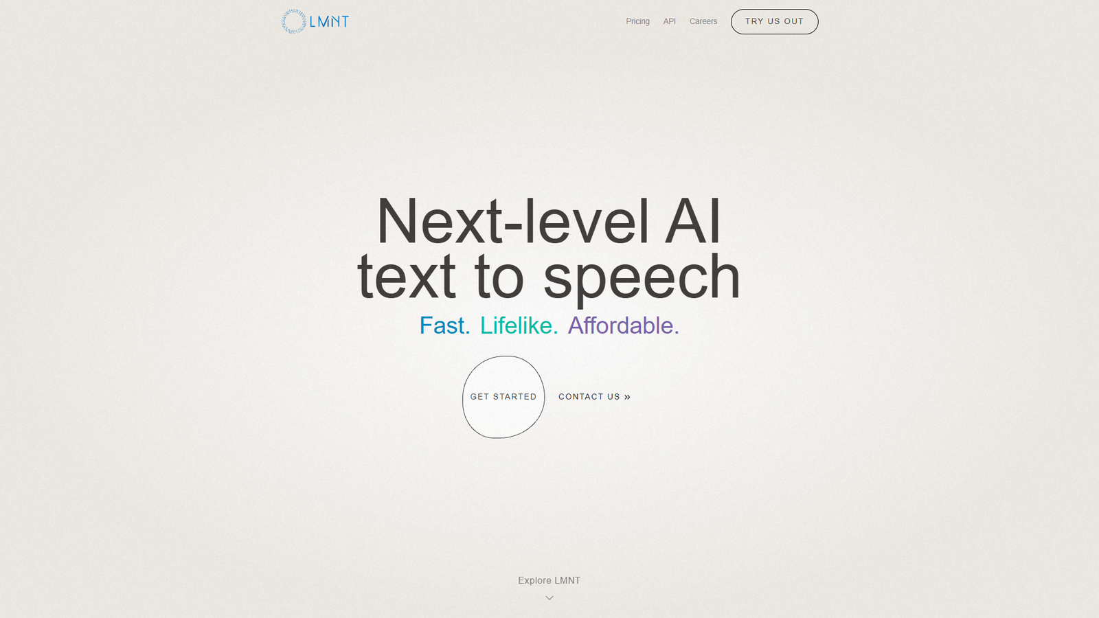 LMNT — интерфейс нейросети LMNT — интерфейс нейросети