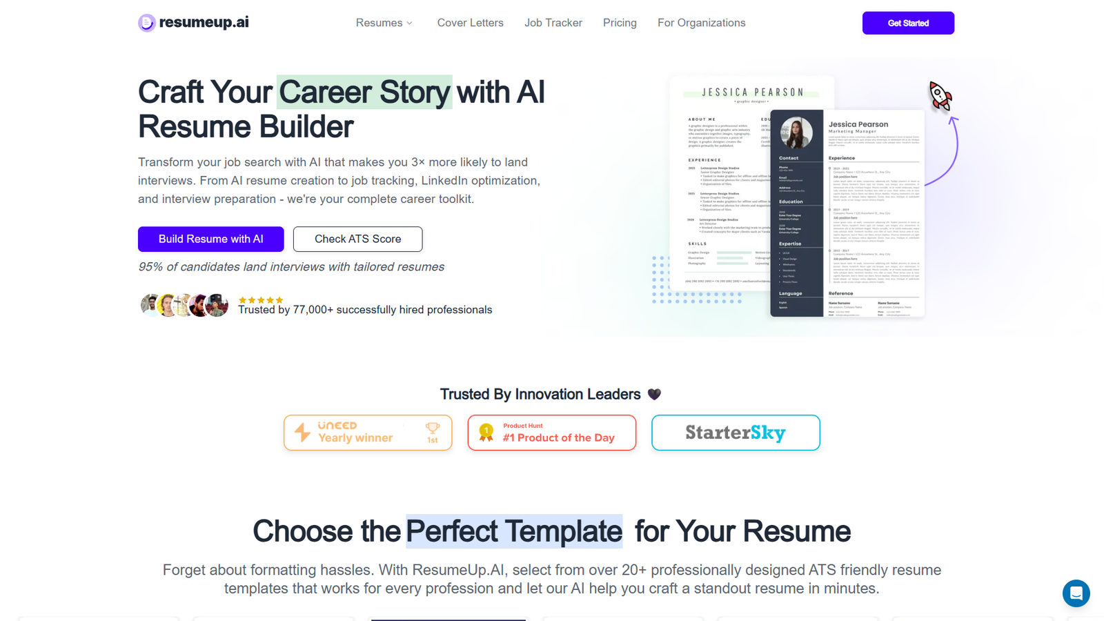 ResumeUp.AI — интерфейс нейросети ResumeUp.AI — интерфейс нейросети