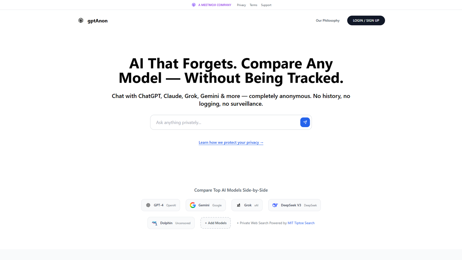 GPTAnon — интерфейс нейросети GPTAnon — интерфейс нейросети