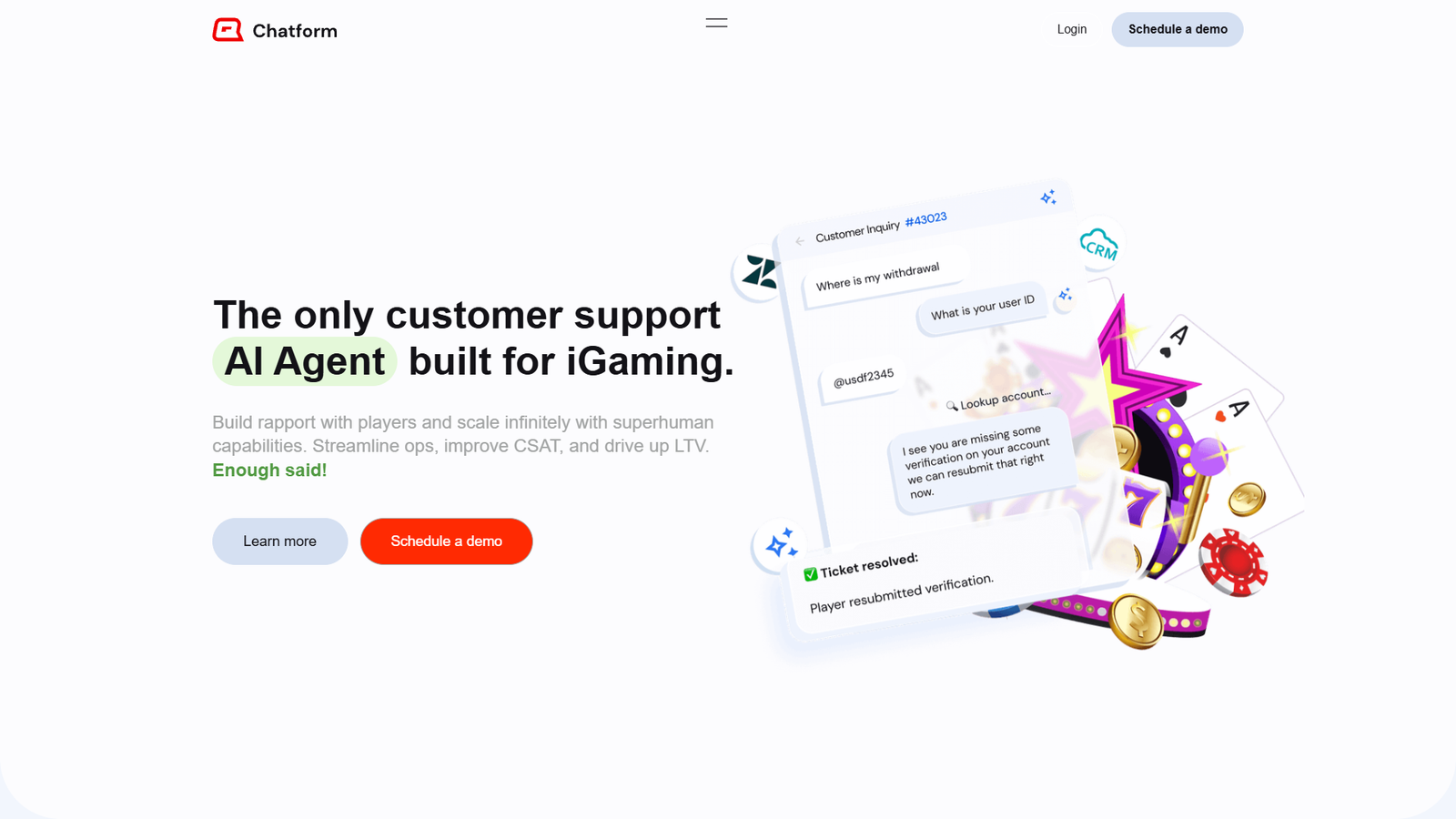 Chatform — интерфейс нейросети Chatform — интерфейс нейросети