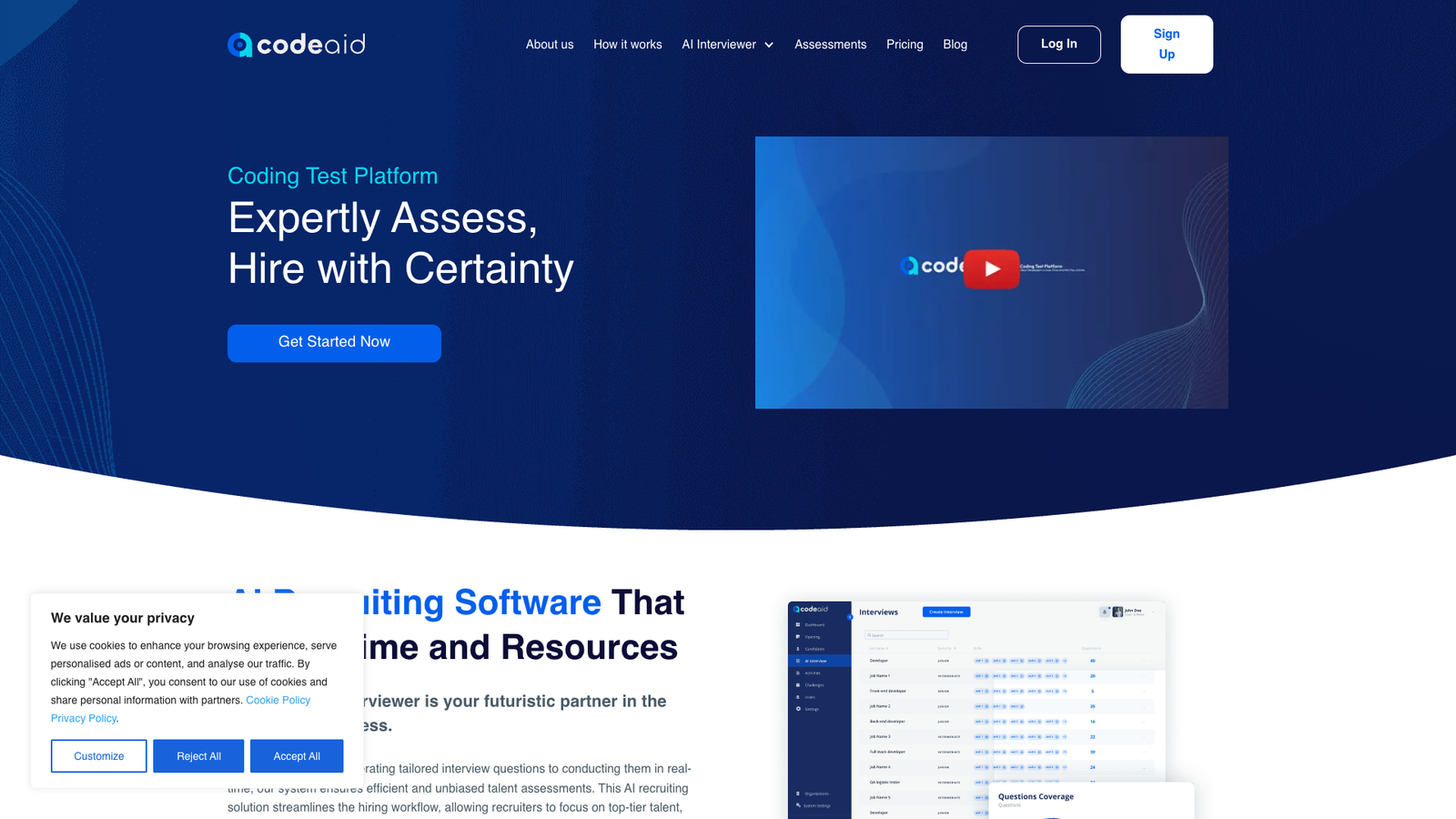 Codeaid — интерфейс нейросети Codeaid — интерфейс нейросети