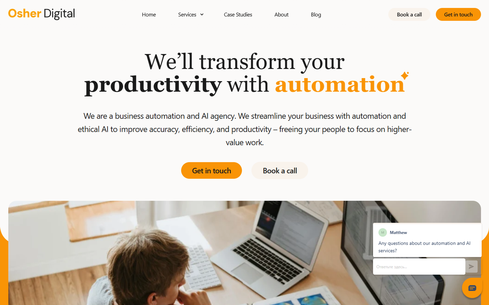 Osher Digital — интерфейс нейросети Osher Digital — интерфейс нейросети