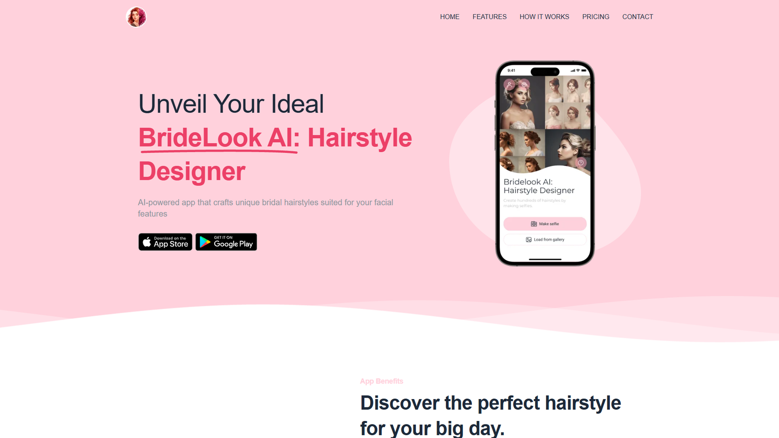 BrideLook AI — интерфейс нейросети BrideLook AI — интерфейс нейросети