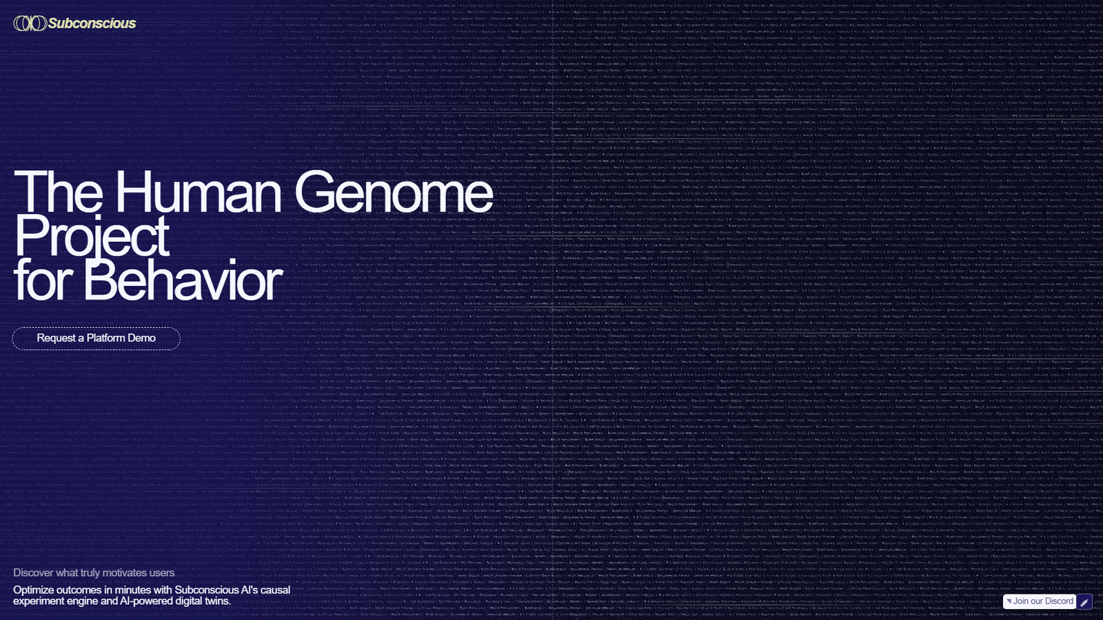 Subconscious.ai — интерфейс нейросети Subconscious.ai — интерфейс нейросети