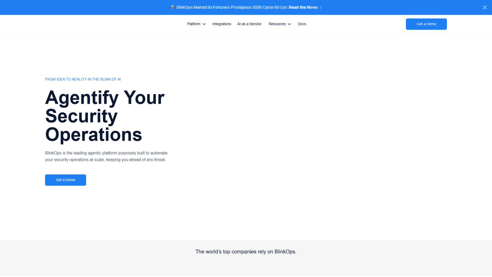 BlinkOps — интерфейс нейросети BlinkOps — интерфейс нейросети