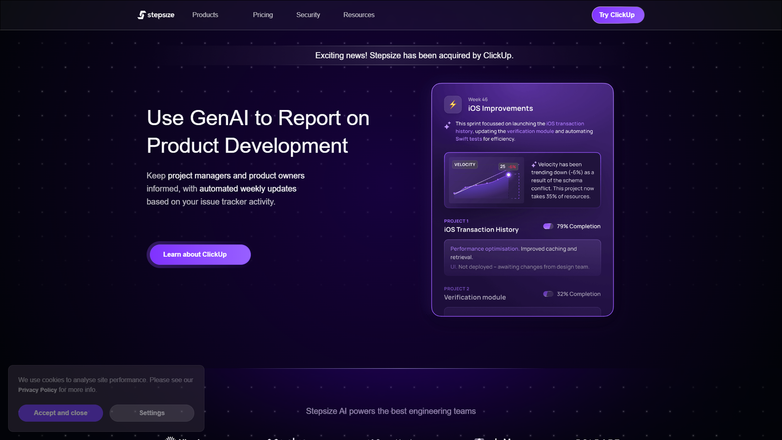 Stepsize AI — интерфейс нейросети Stepsize AI — интерфейс нейросети