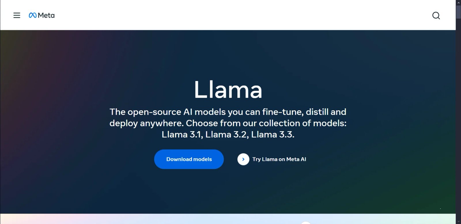 Llama Start