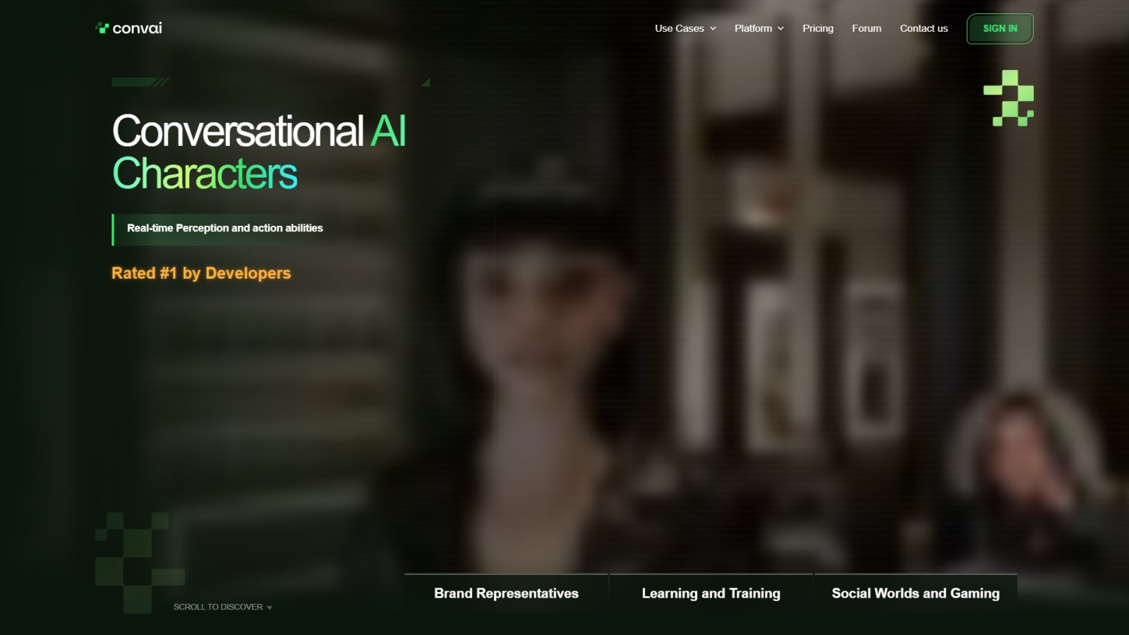 Convai нейросеть Главная страница Convai нейросеть Главная страница