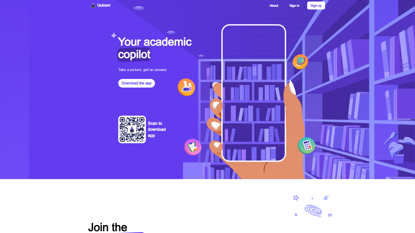 Quizard AI — интерфейс нейросети Quizard AI — интерфейс нейросети