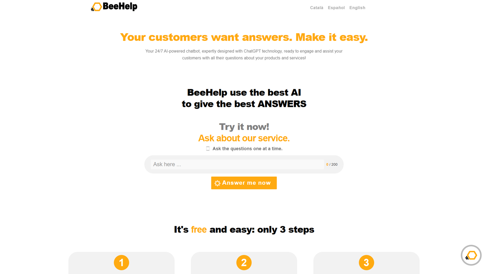 BeeHelp Assistant — интерфейс нейросети BeeHelp Assistant — интерфейс нейросети