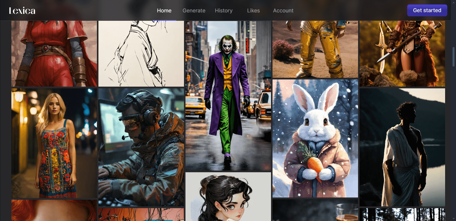 Lexica Home Lexica Home