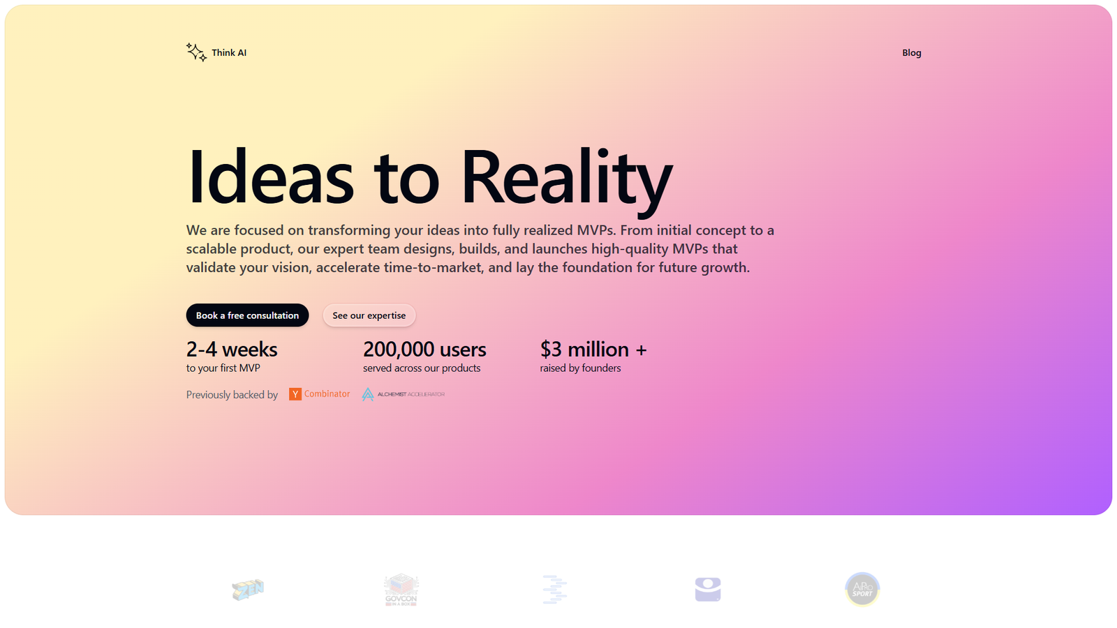 Think AI Agency — интерфейс нейросети Think AI Agency — интерфейс нейросети