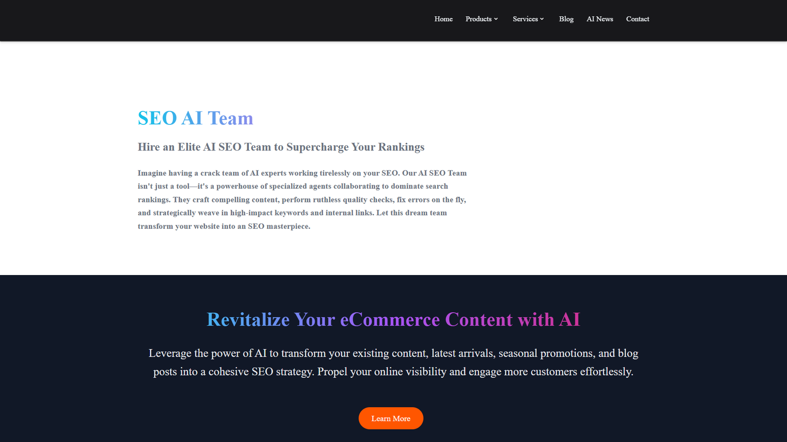 WhiteCube SEO AI Team — интерфейс нейросети WhiteCube SEO AI Team — интерфейс нейросети