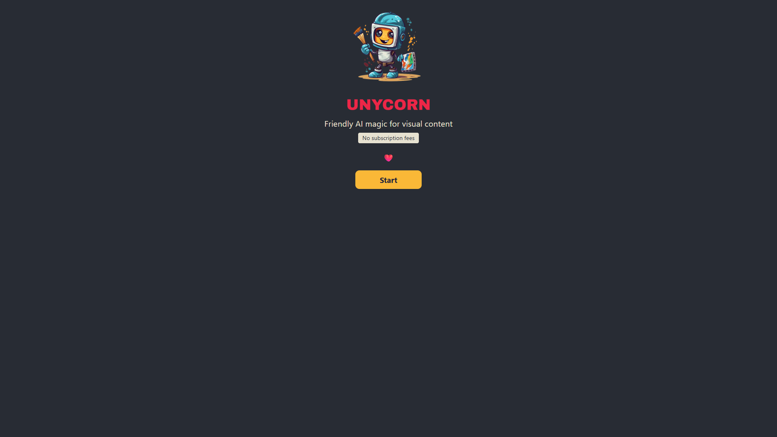 Unycorn — интерфейс нейросети Unycorn — интерфейс нейросети