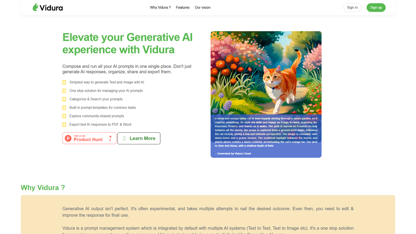 Vidura — интерфейс нейросети Vidura — интерфейс нейросети