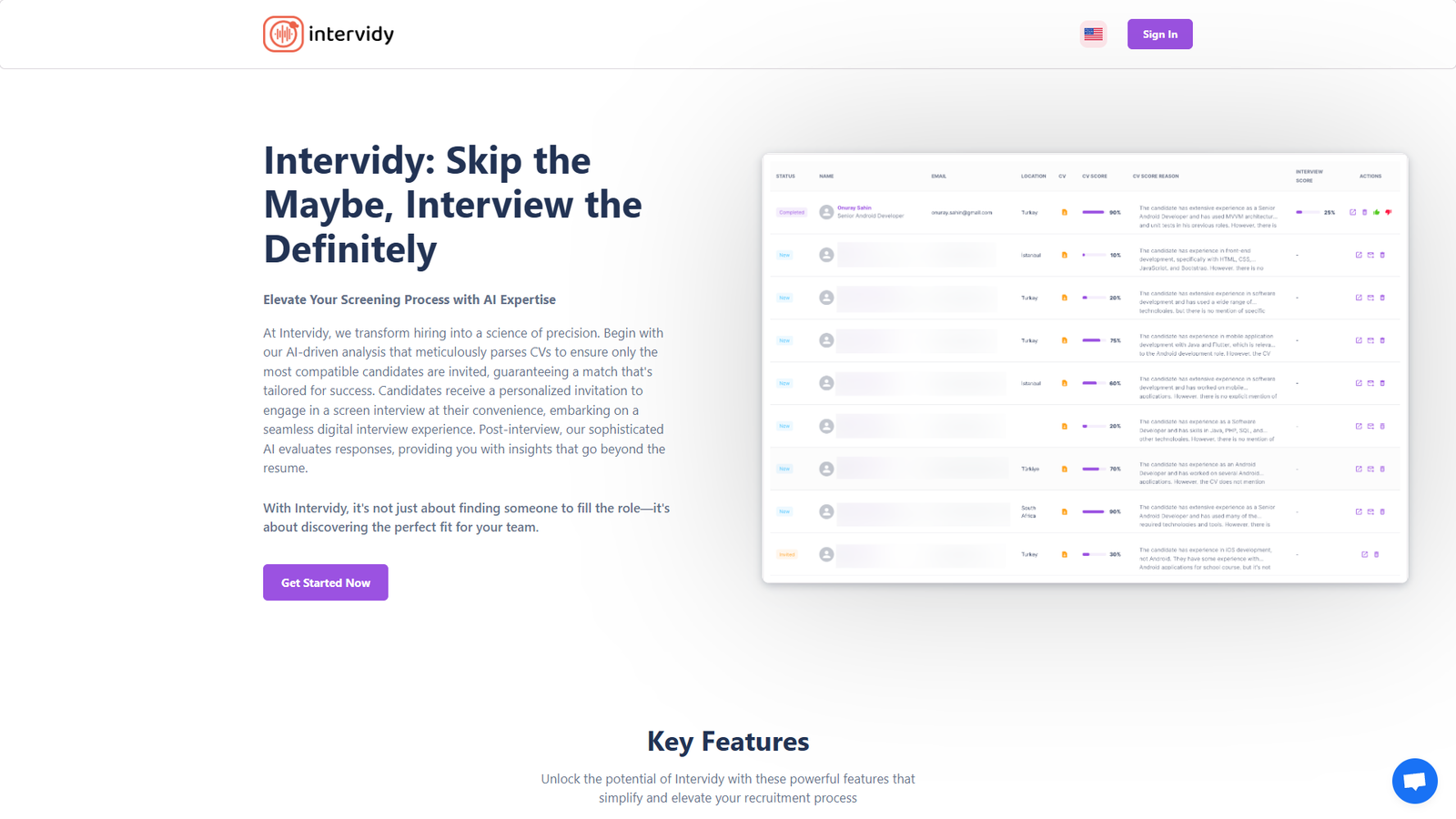 Intervidy — интерфейс нейросети Intervidy — интерфейс нейросети