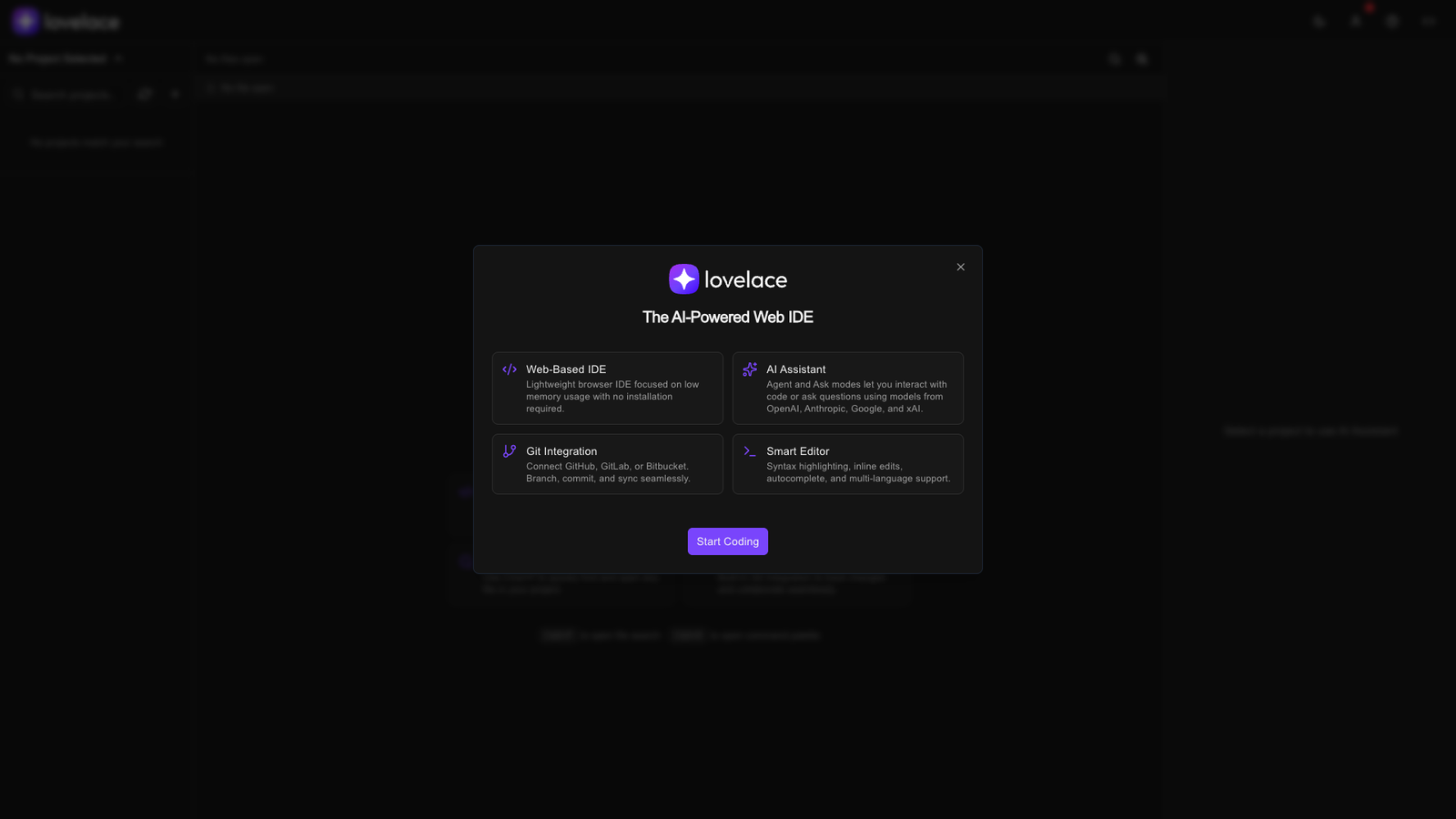 Lovelace — интерфейс нейросети Lovelace — интерфейс нейросети