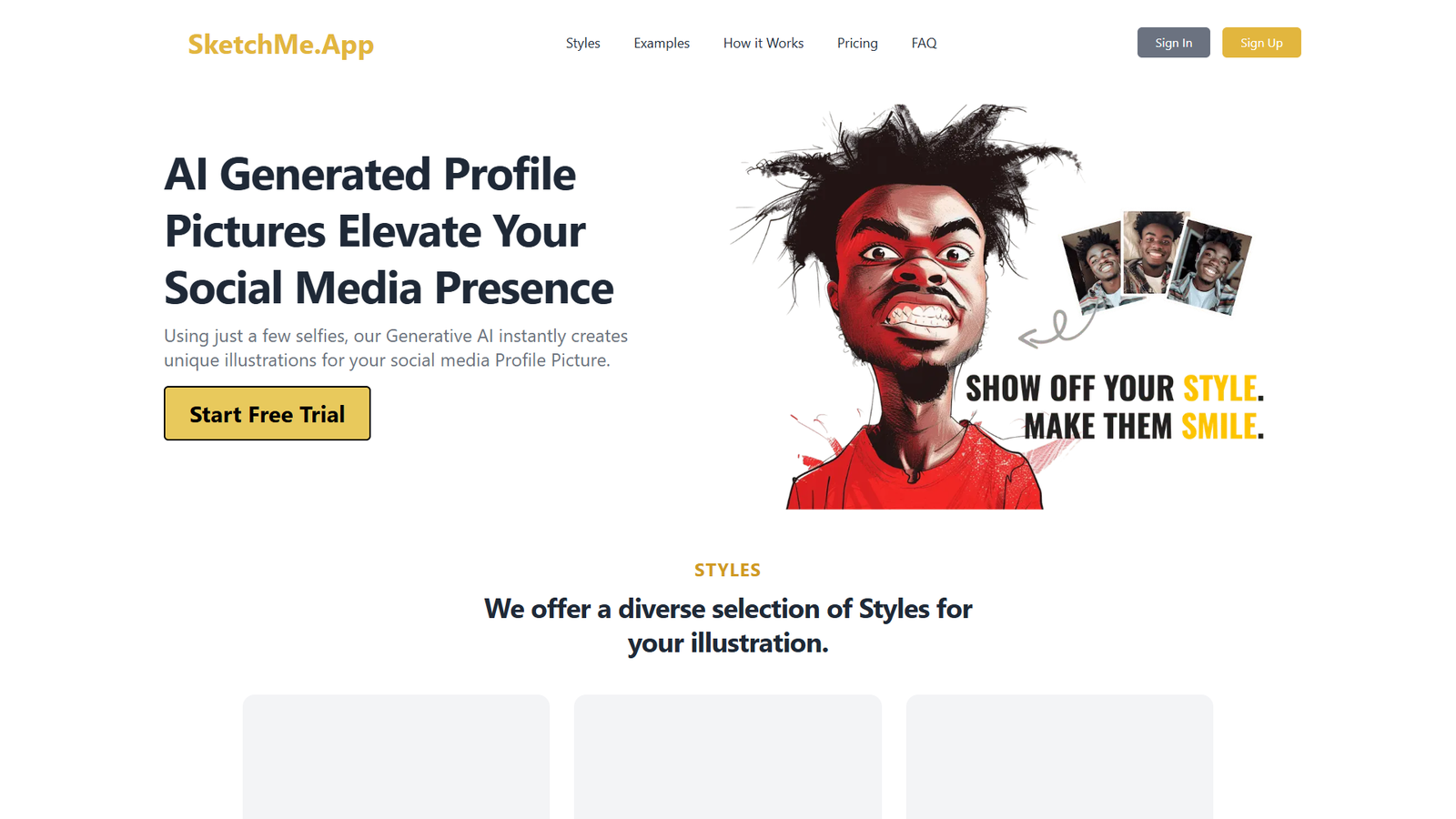 SketchMe.App — интерфейс нейросети SketchMe.App — интерфейс нейросети