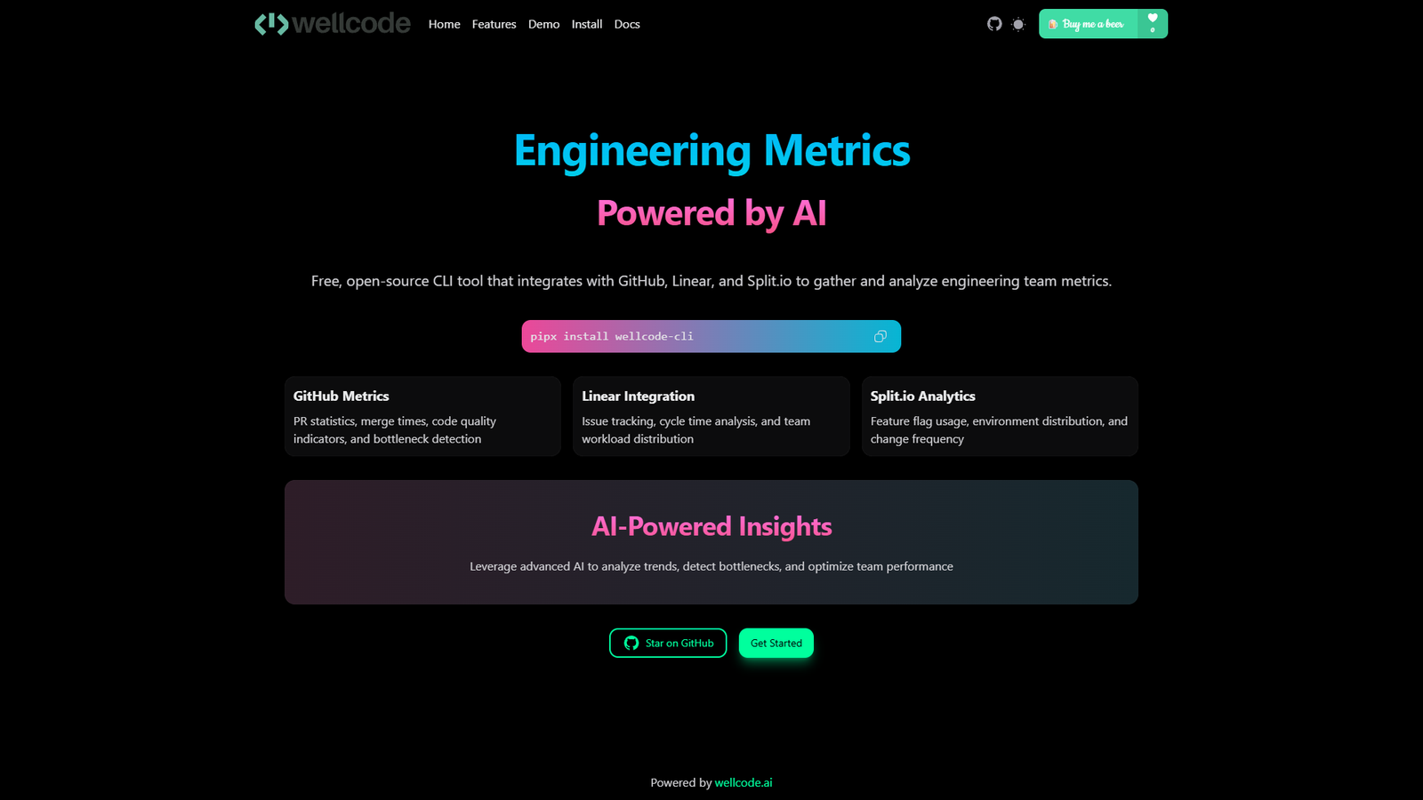 Wellcode CLI — интерфейс нейросети Wellcode CLI — интерфейс нейросети