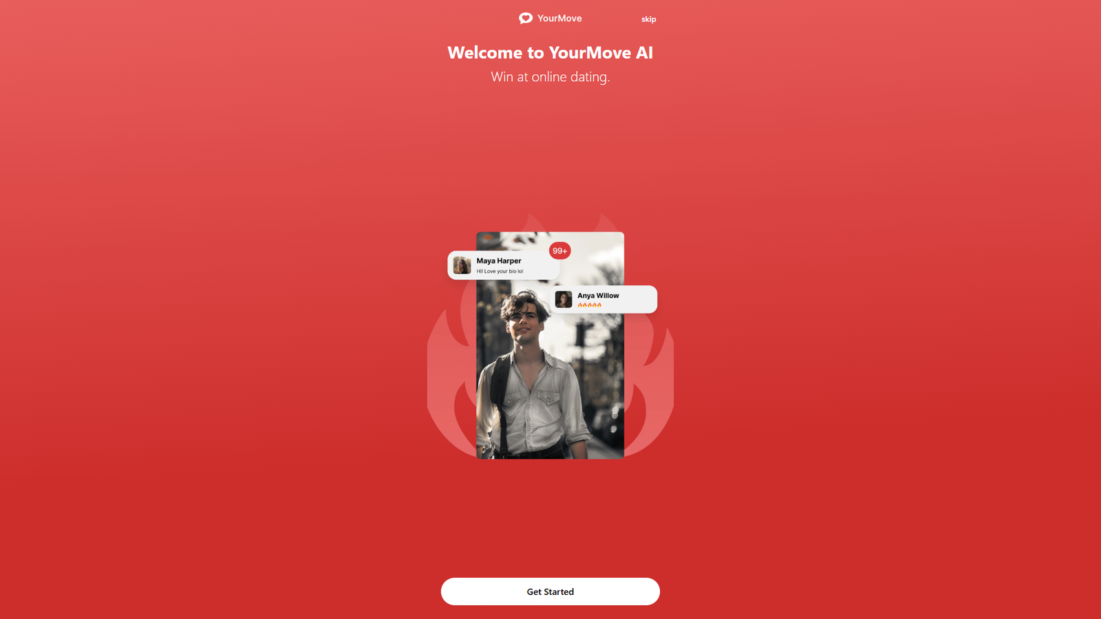 YourMove AI — интерфейс нейросети YourMove AI — интерфейс нейросети
