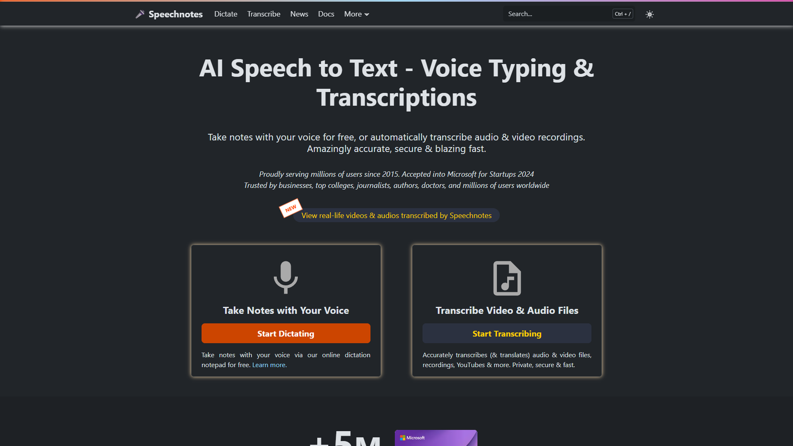 Speechnotes — интерфейс нейросети Speechnotes — интерфейс нейросети