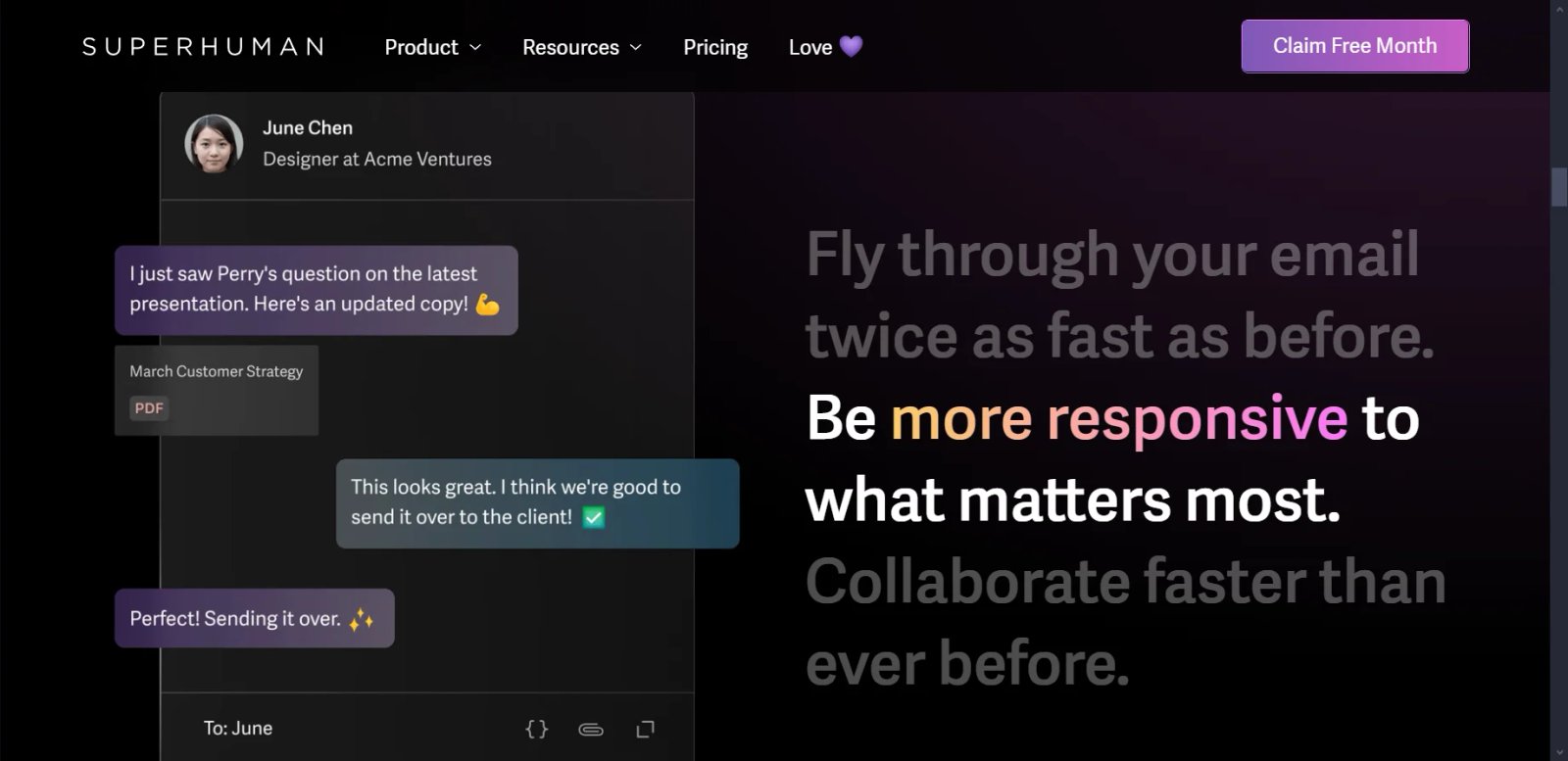 Superhuman Features Superhuman Features
