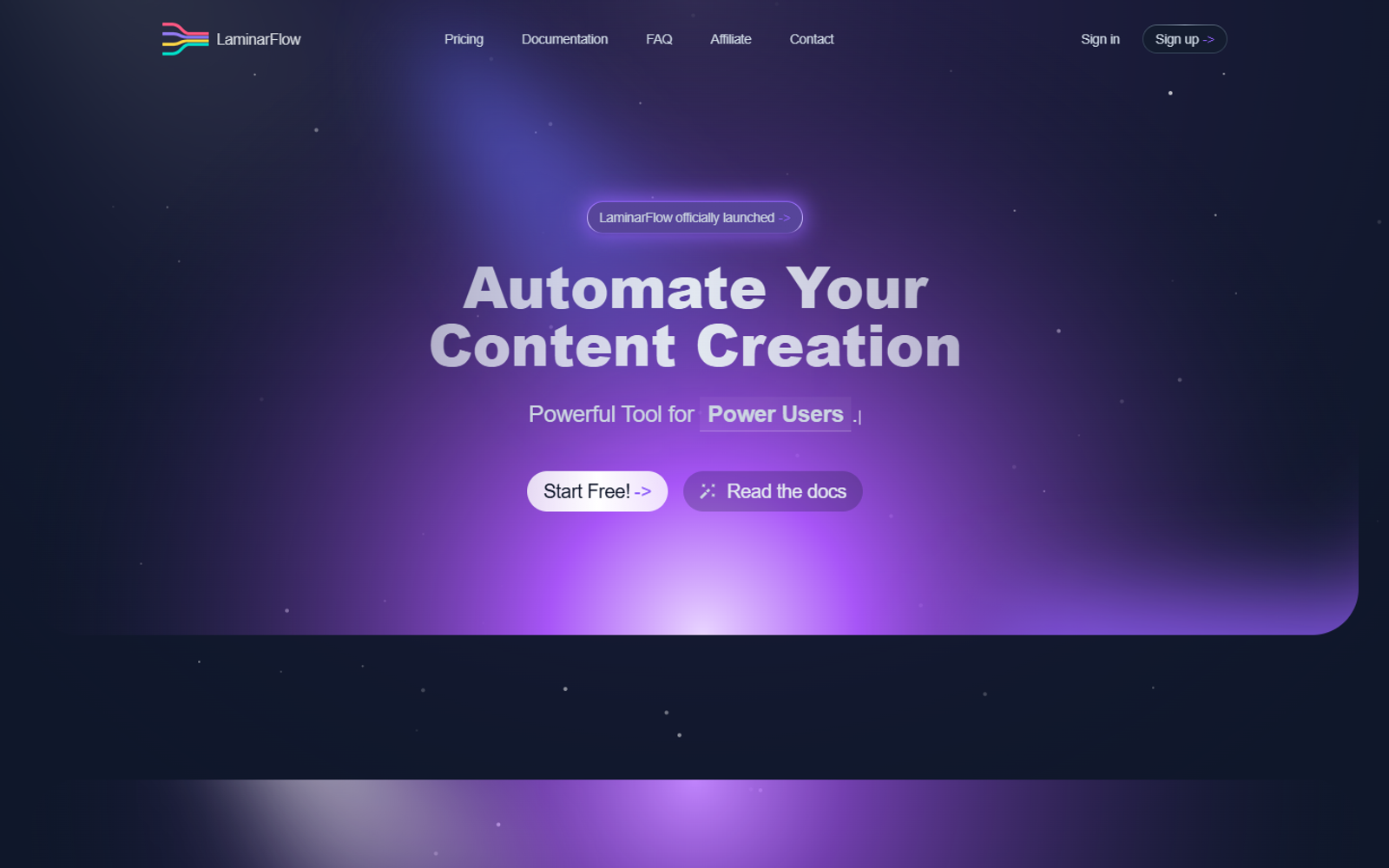 LaminarFlow — интерфейс нейросети LaminarFlow — интерфейс нейросети