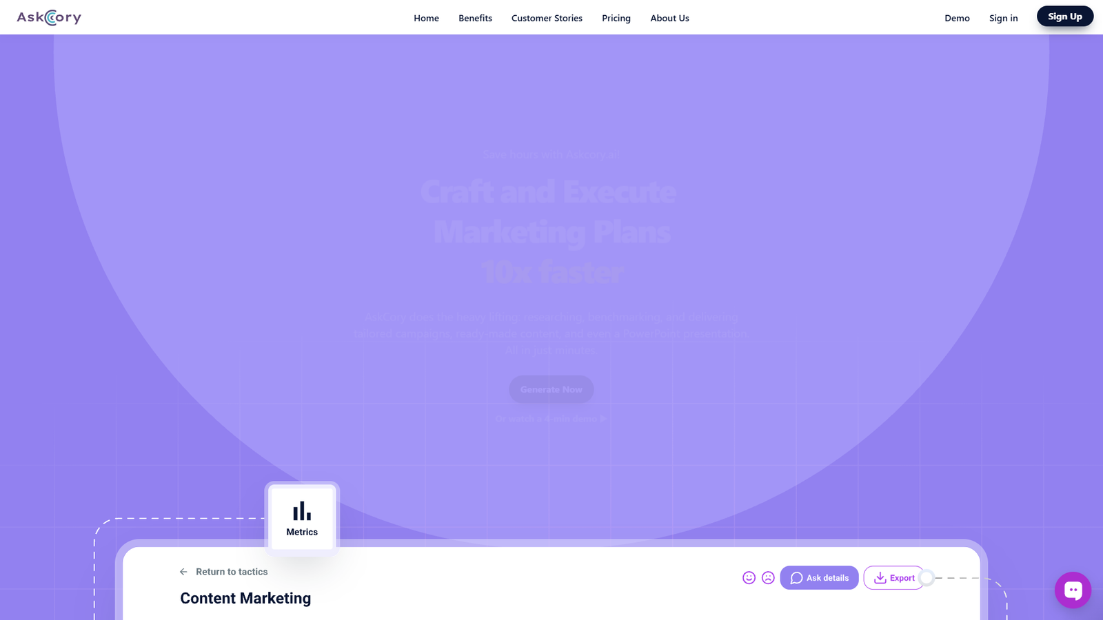 AskCory — интерфейс нейросети AskCory — интерфейс нейросети