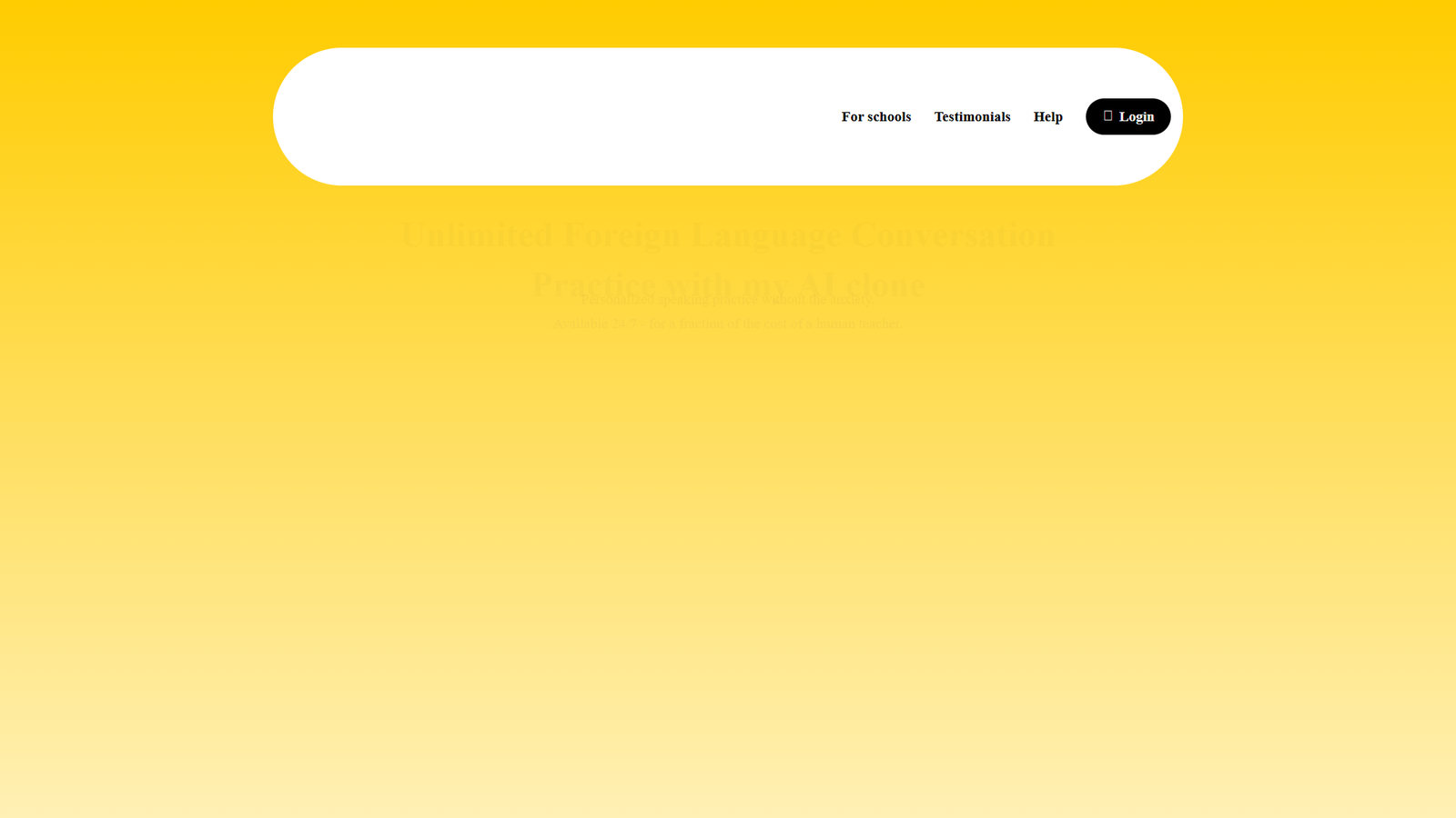 Olly — AI-репетитор для разговорной практики языков — интерфейс нейросети Olly — AI-репетитор для разговорной практики языков — интерфейс нейросети