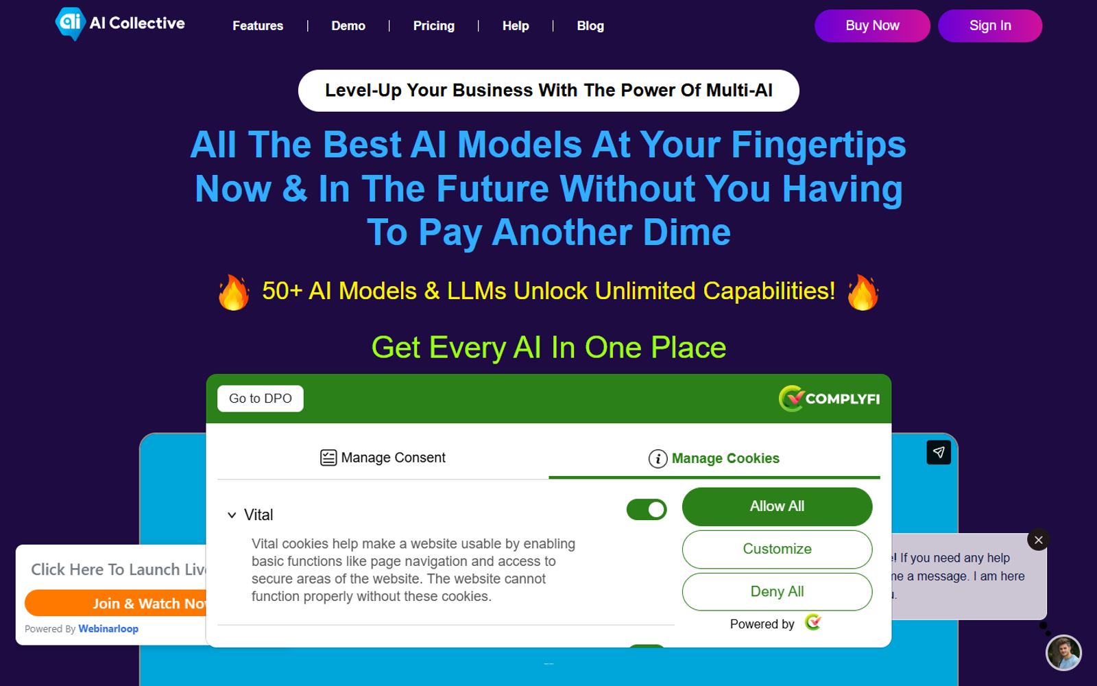 AI Collective — интерфейс нейросети AI Collective — интерфейс нейросети