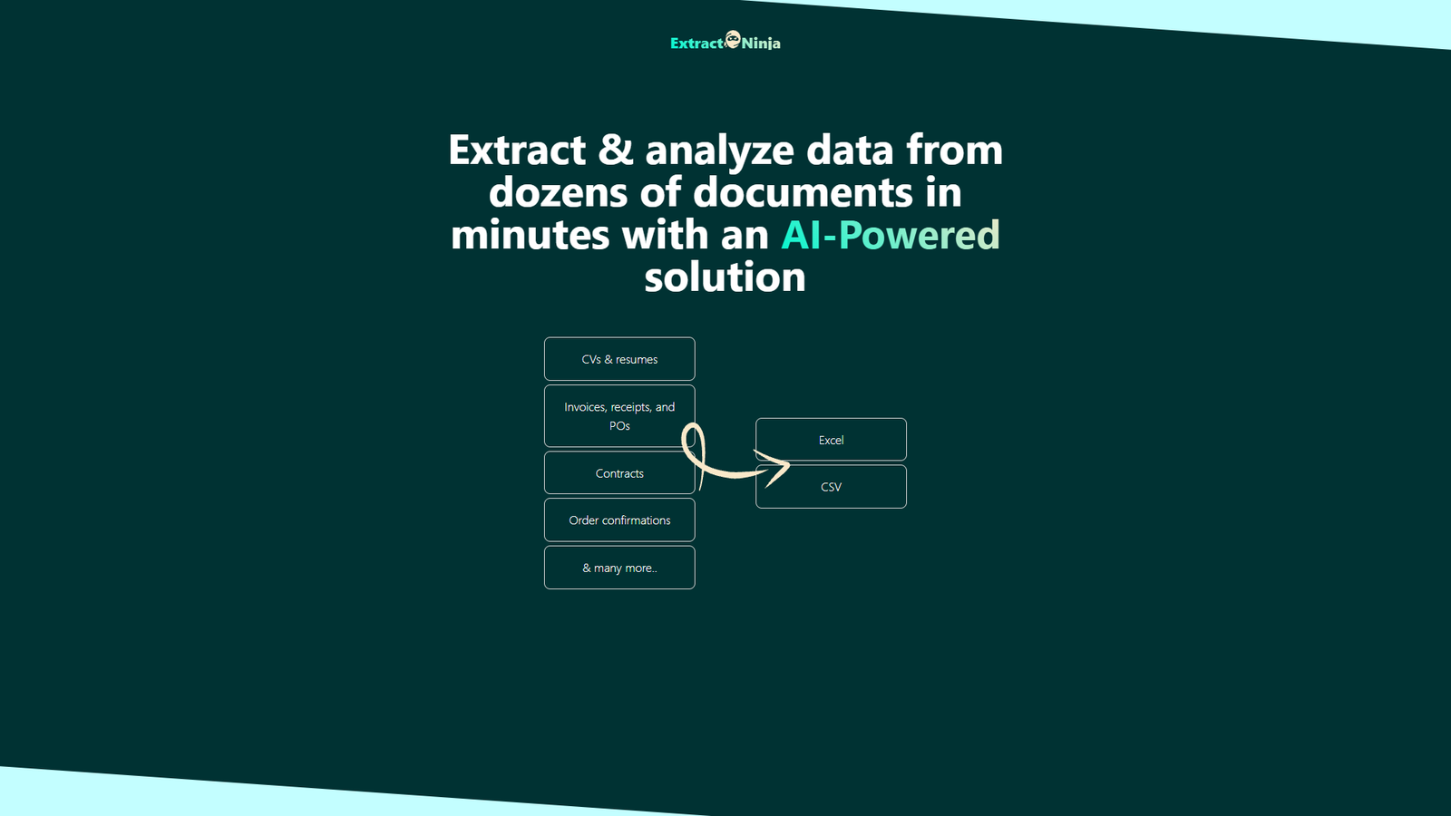 ExtractNinja — интерфейс нейросети ExtractNinja — интерфейс нейросети