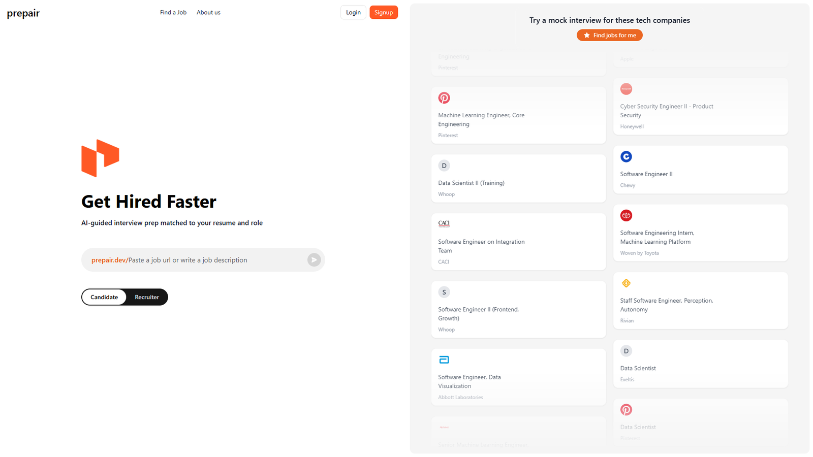 Prepair — интерфейс нейросети Prepair — интерфейс нейросети