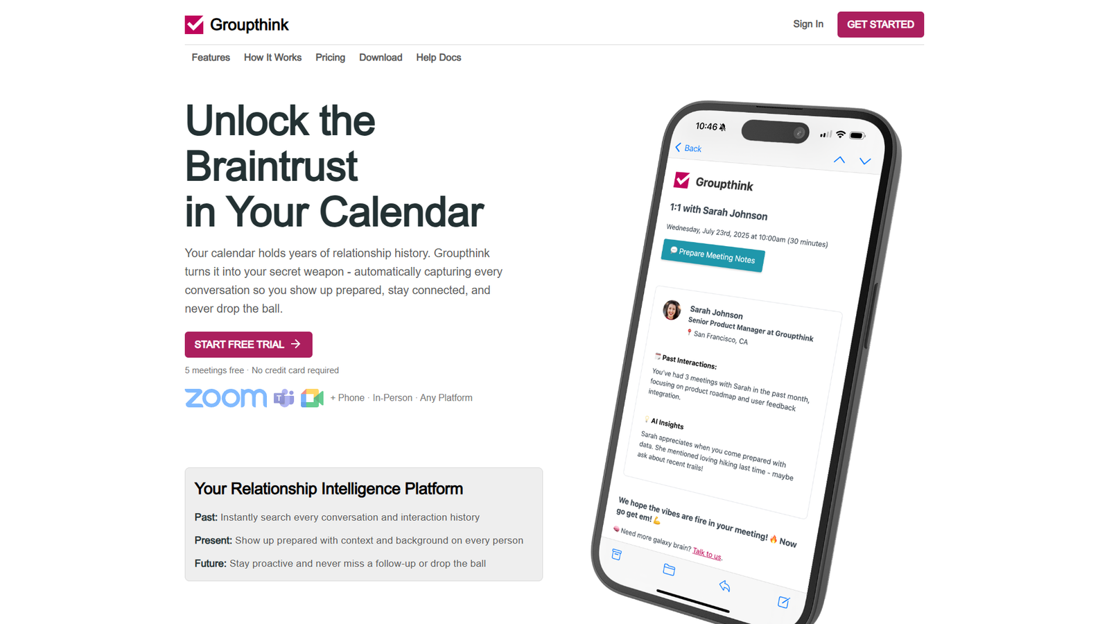 Groupthink — интерфейс нейросети Groupthink — интерфейс нейросети