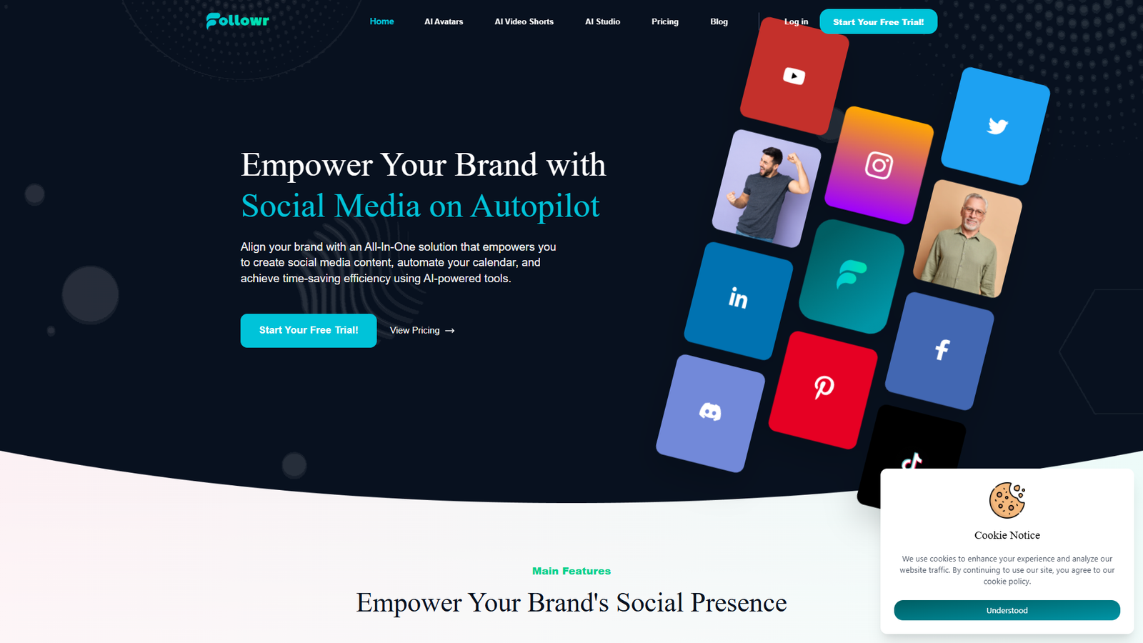 Followr — интерфейс нейросети Followr — интерфейс нейросети