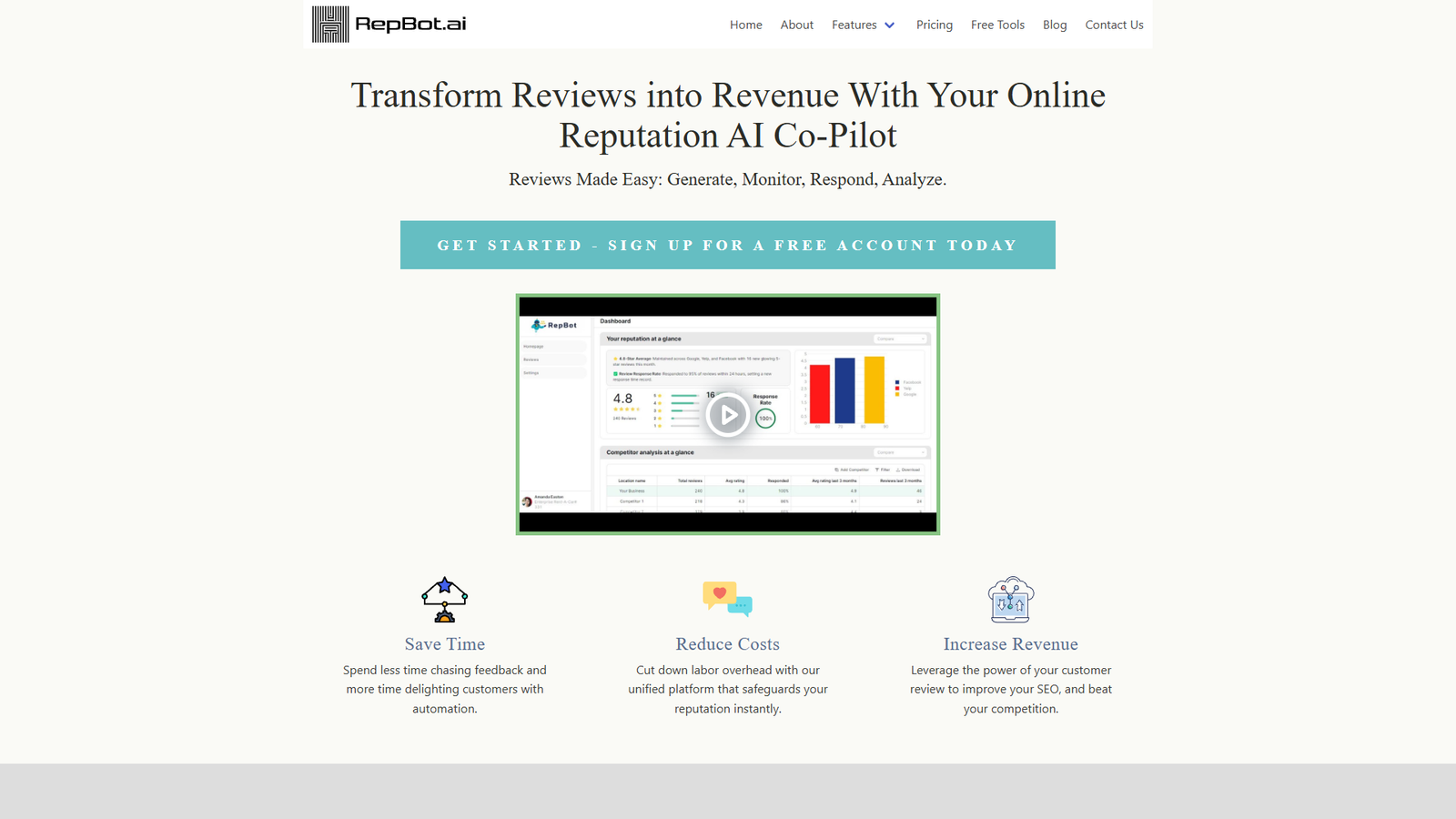 RepBot.ai — интерфейс нейросети RepBot.ai — интерфейс нейросети