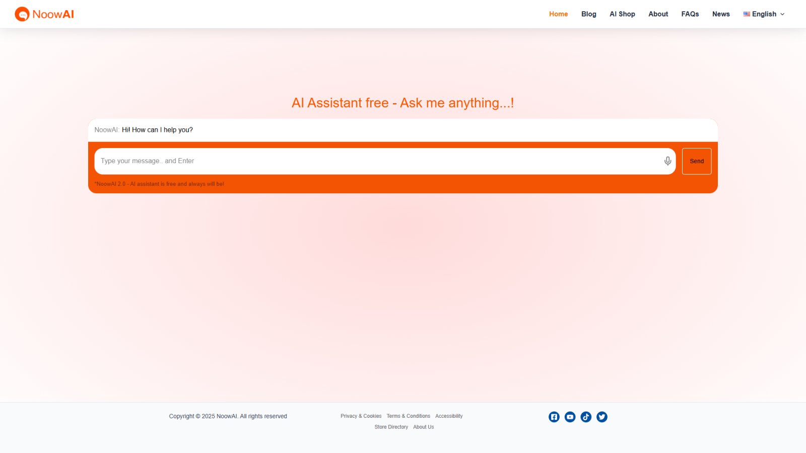NoowAI нейросеть Главная страница NoowAI нейросеть Главная страница