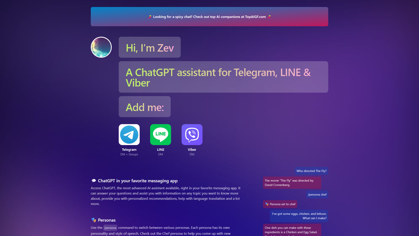 Zev — интерфейс нейросети Zev — интерфейс нейросети