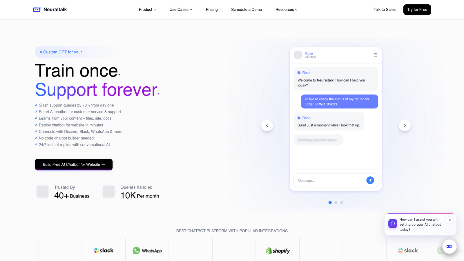 NeuralTalk AI — интерфейс нейросети NeuralTalk AI — интерфейс нейросети