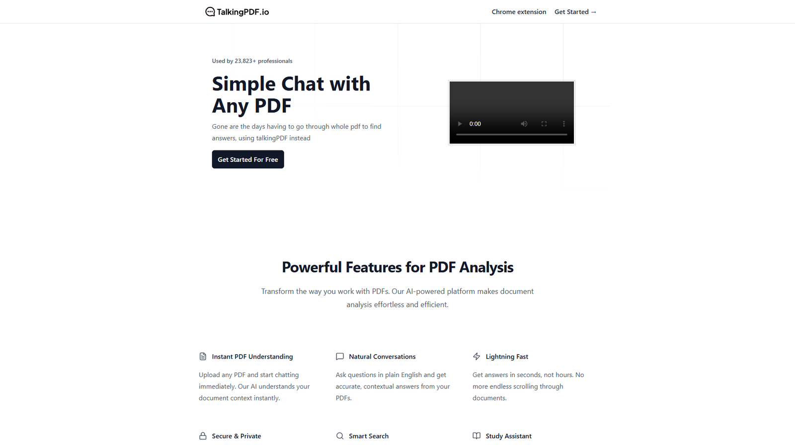 TalkingPDF — интерфейс нейросети TalkingPDF — интерфейс нейросети