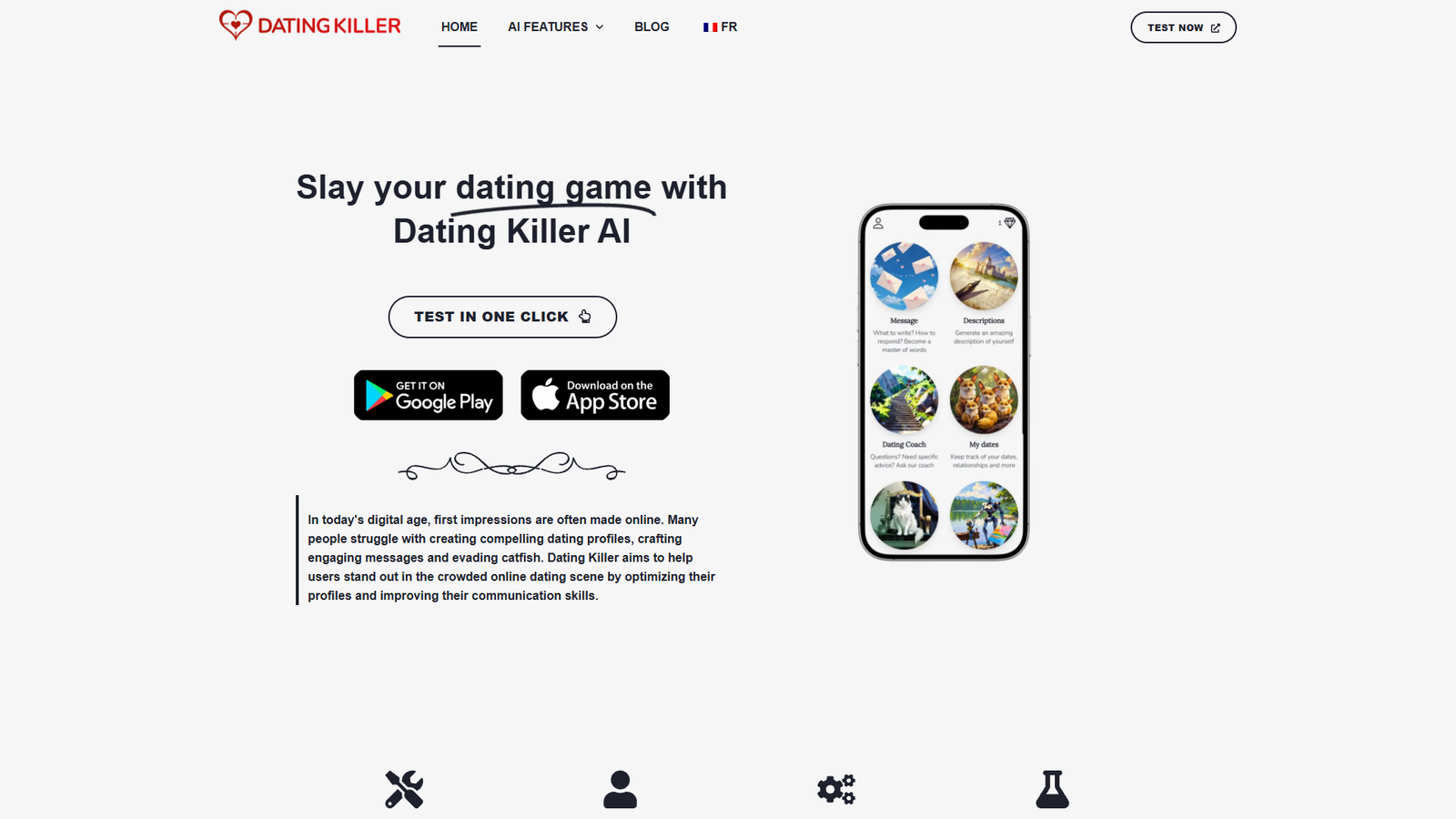 Dating Killer — интерфейс нейросети Dating Killer — интерфейс нейросети