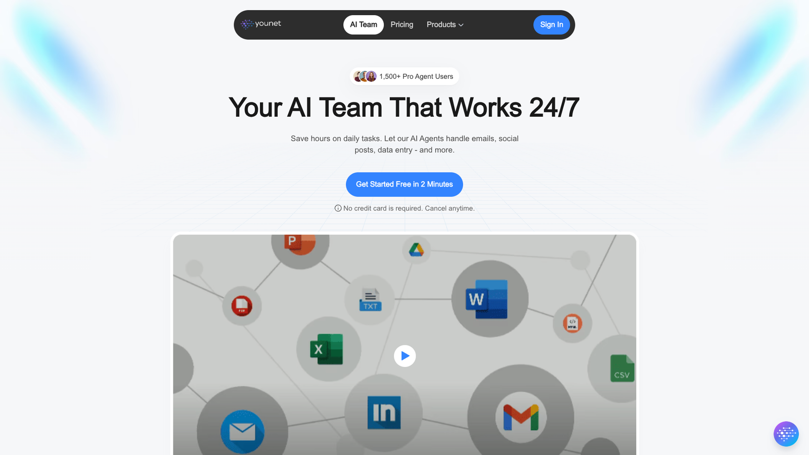 Younet — интерфейс нейросети