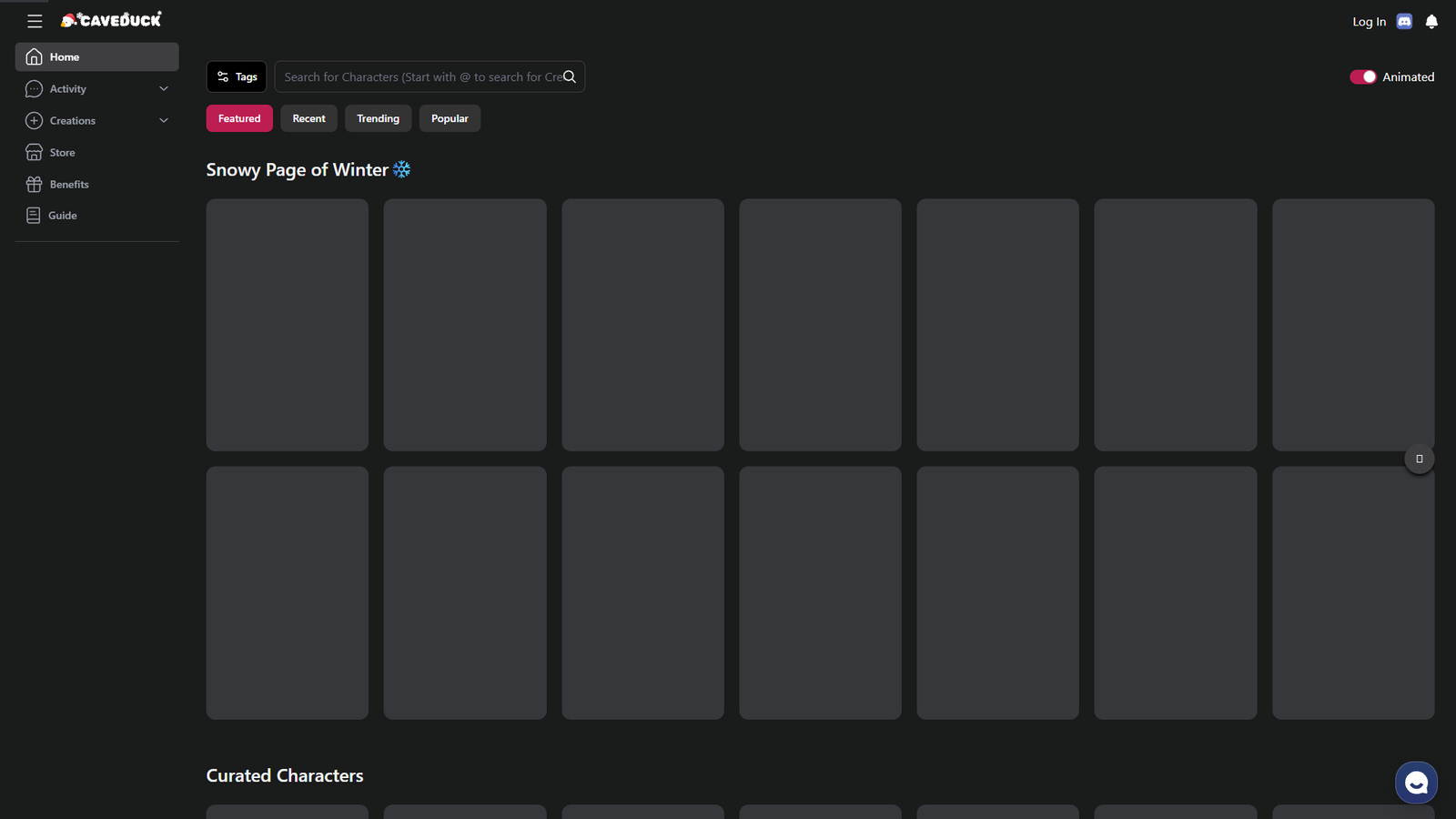 Caveduck — интерфейс нейросети Caveduck — интерфейс нейросети