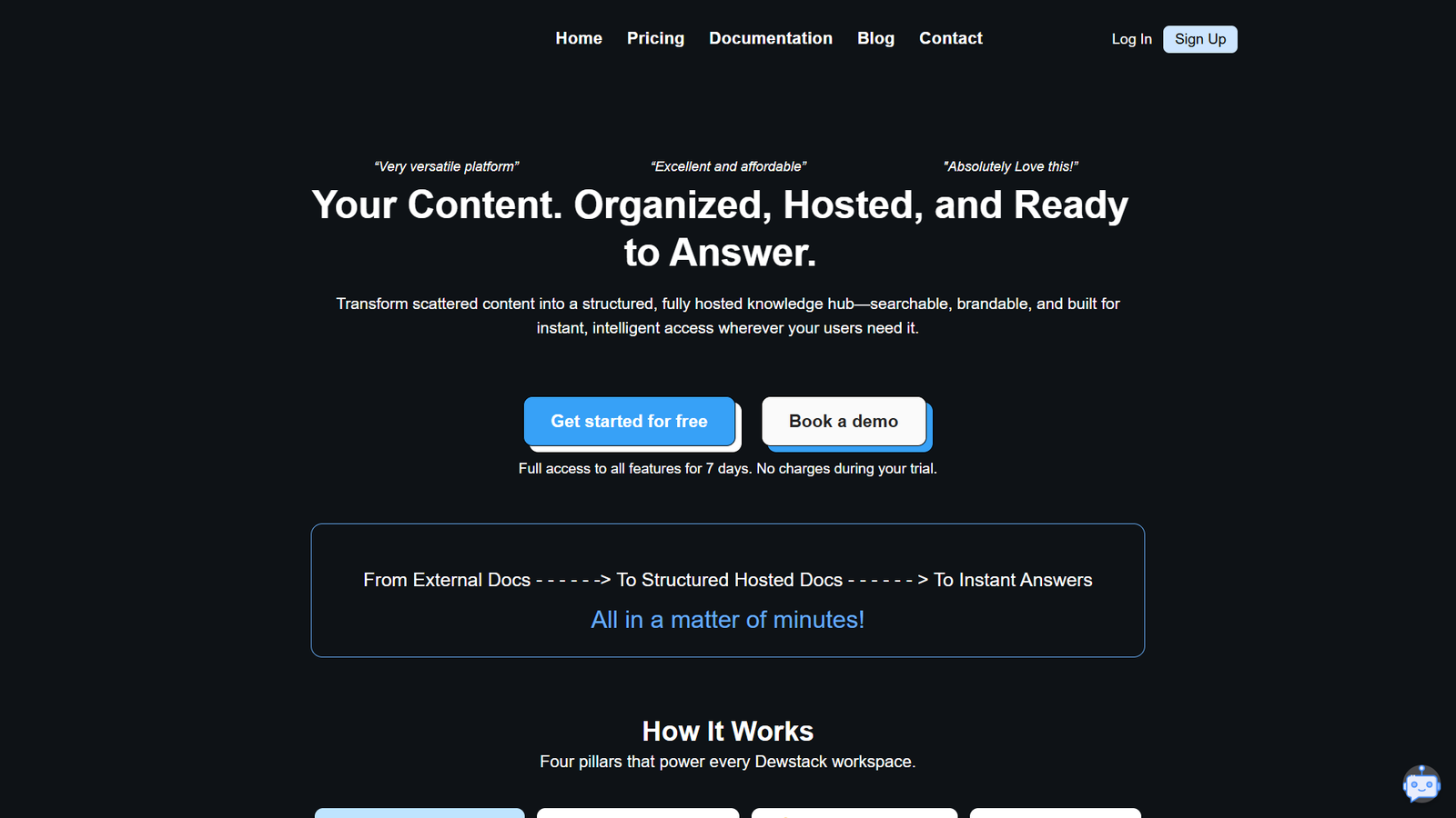 Dewstack — интерфейс нейросети Dewstack — интерфейс нейросети