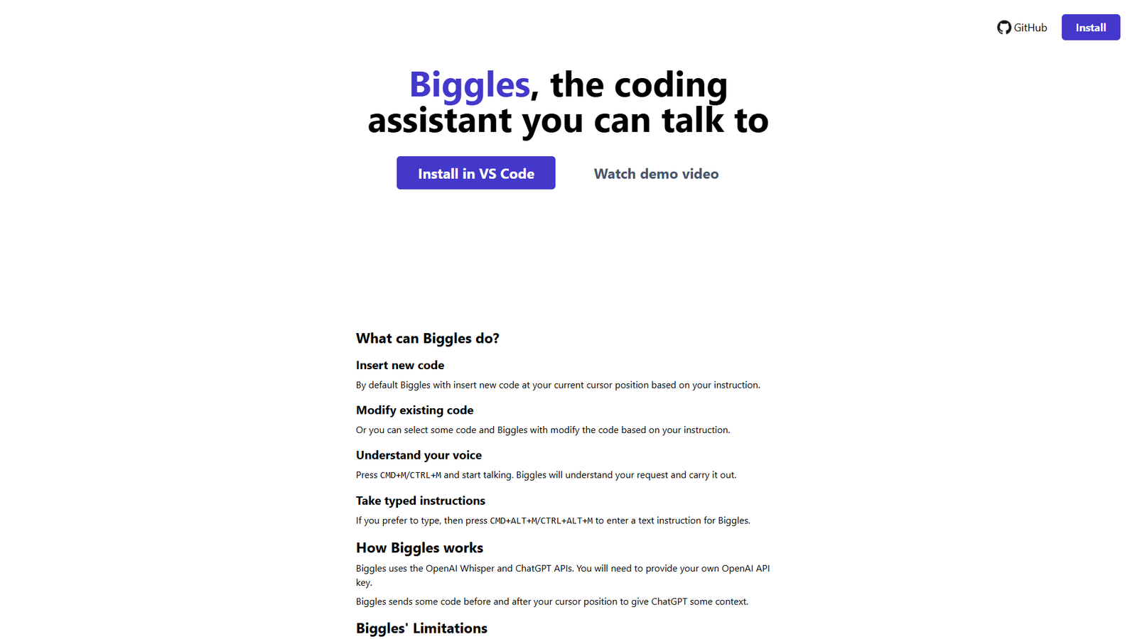 Biggles — интерфейс нейросети Biggles — интерфейс нейросети