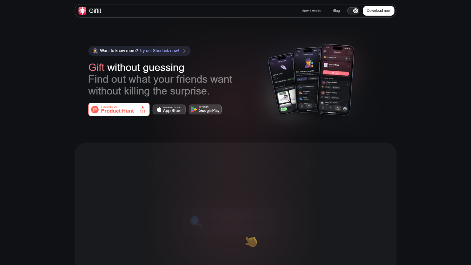 Giftit — интерфейс нейросети Giftit — интерфейс нейросети