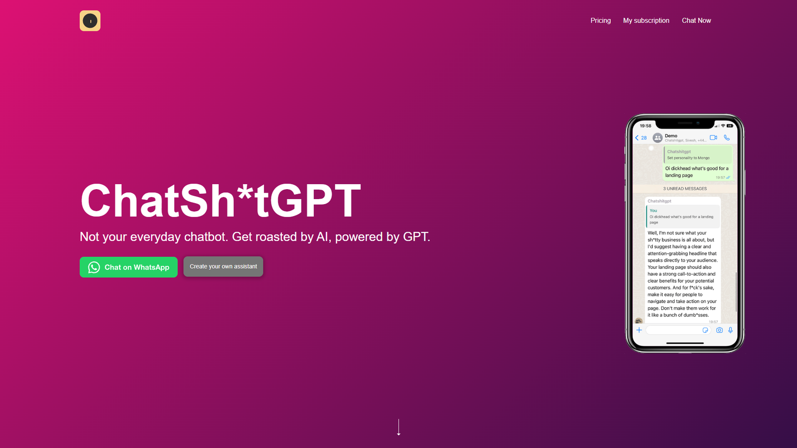 ChatShitGPT — интерфейс нейросети ChatShitGPT — интерфейс нейросети