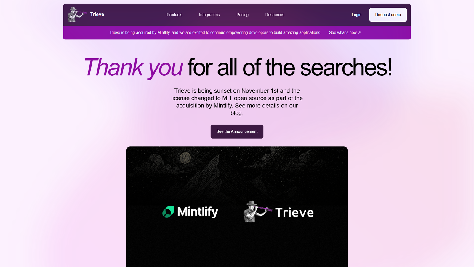 Trieve — интерфейс нейросети Trieve — интерфейс нейросети
